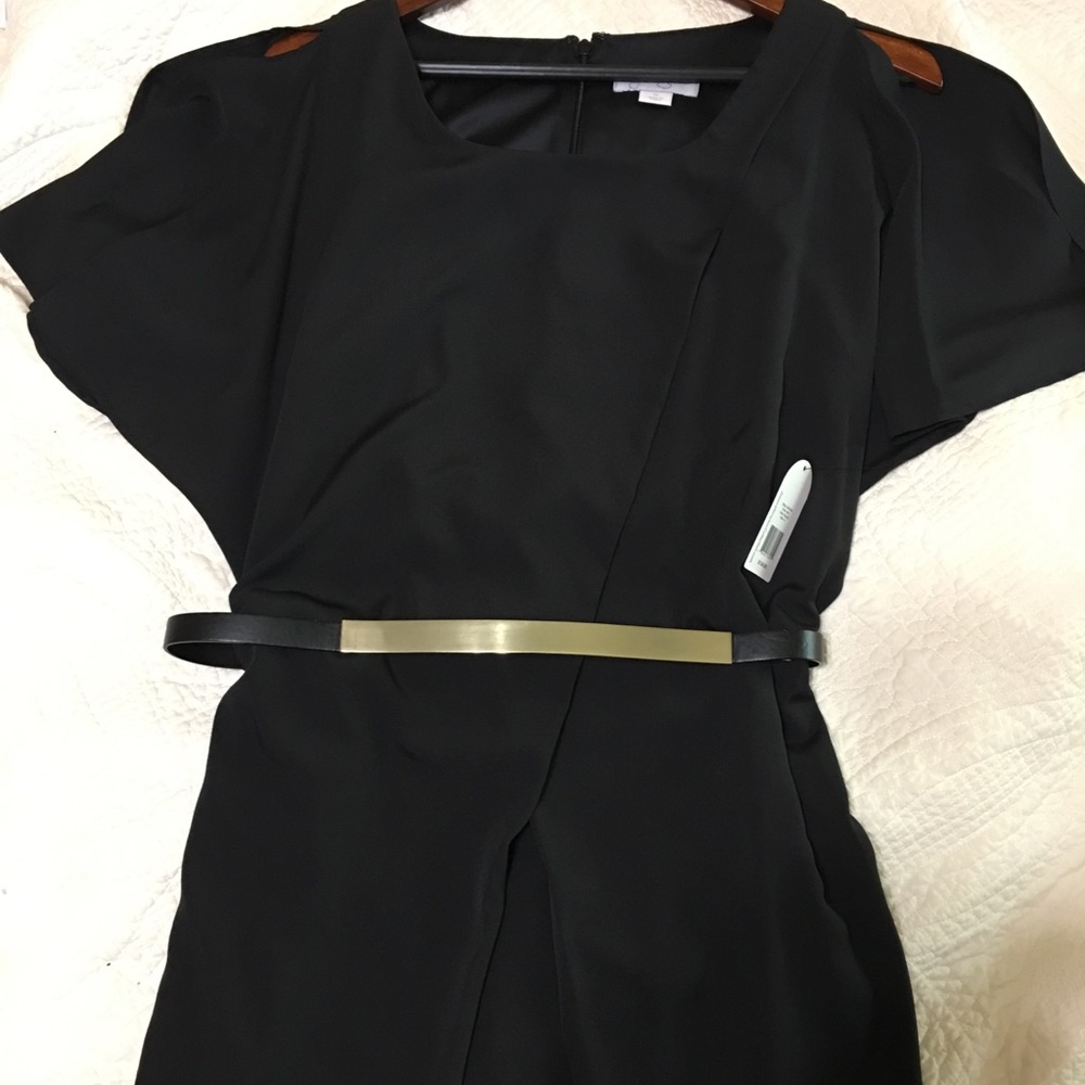 Jessica Simpson black dress